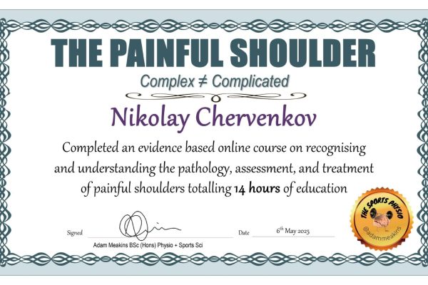 The Painful Shoulder Online Cert_631c16f2-2c56-49e7-87b5-633bd4372c3c-1
